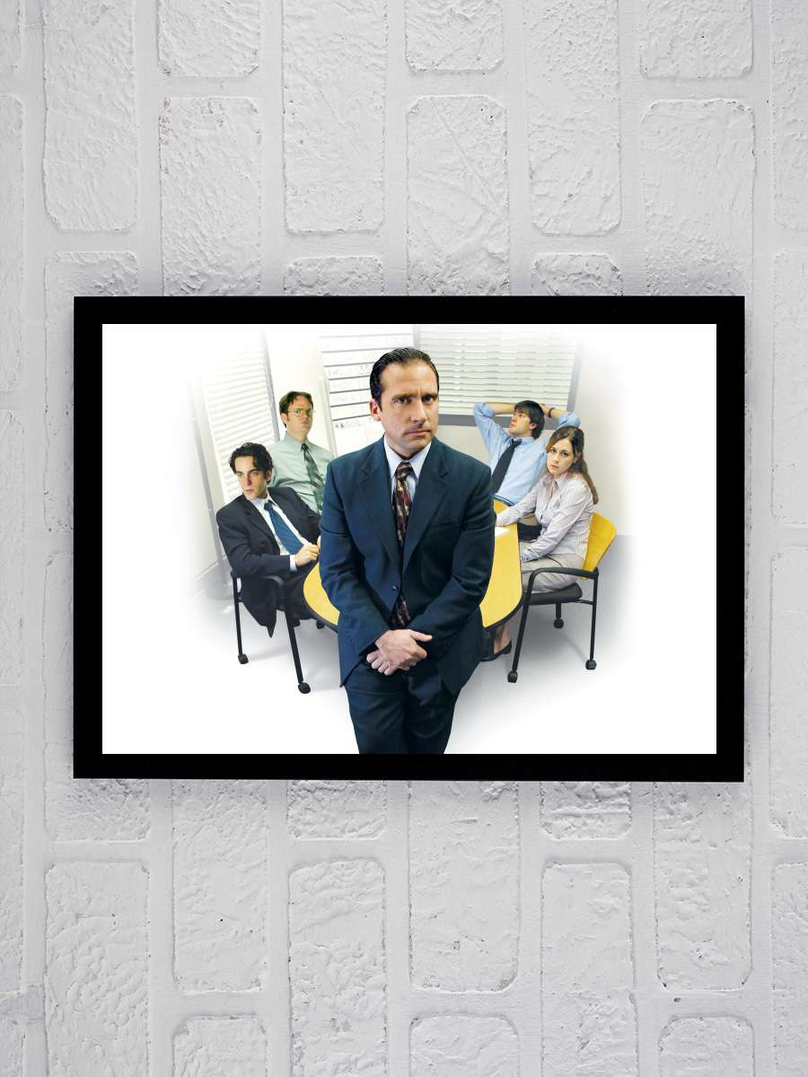 ‎Ofis‎ - The Office Dizi Tablo Siyah Çerçeveli Dizi Poster Duvar Tablo