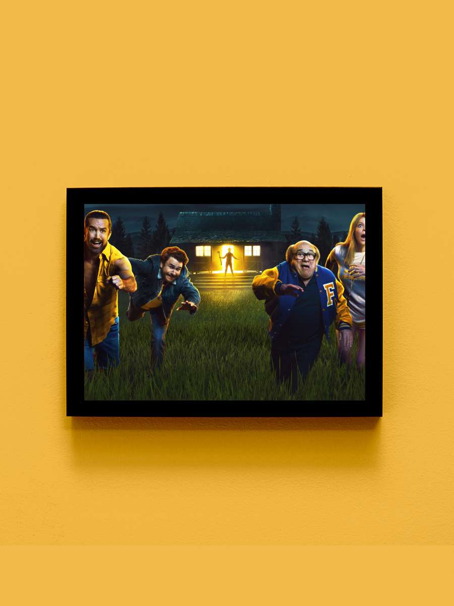 It's Always Sunny in Philadelphia Dizi Tablo Siyah Çerçeveli Dizi Poster Duvar Tablo