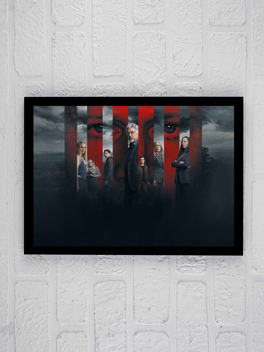 Criminal Minds Dizi Tablo Siyah Çerçeveli Dizi Poster Duvar Tablo