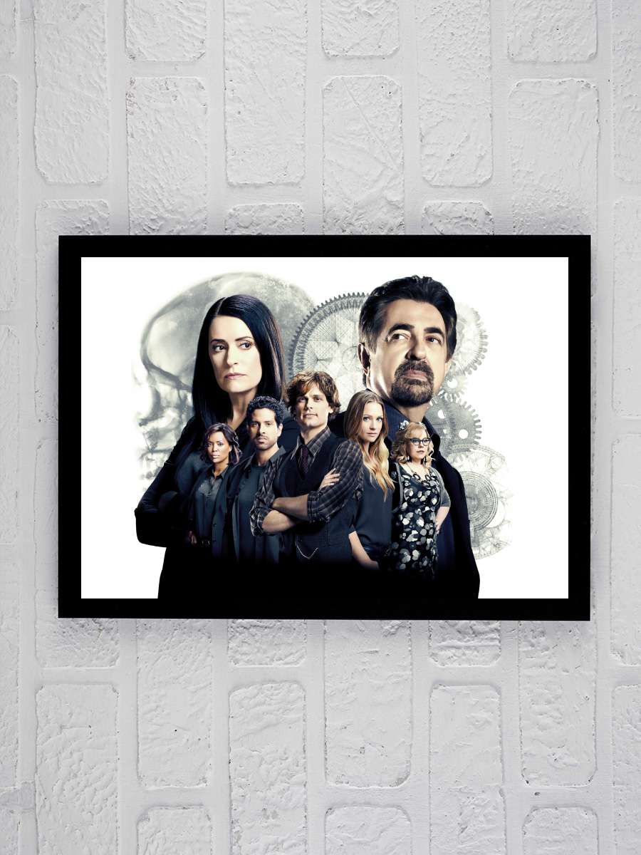 Criminal Minds Dizi Tablo Siyah Çerçeveli Dizi Poster Duvar Tablo