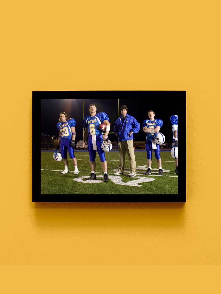 Friday Night Lights Dizi Tablo Siyah Çerçeveli Dizi Poster Duvar Tablo