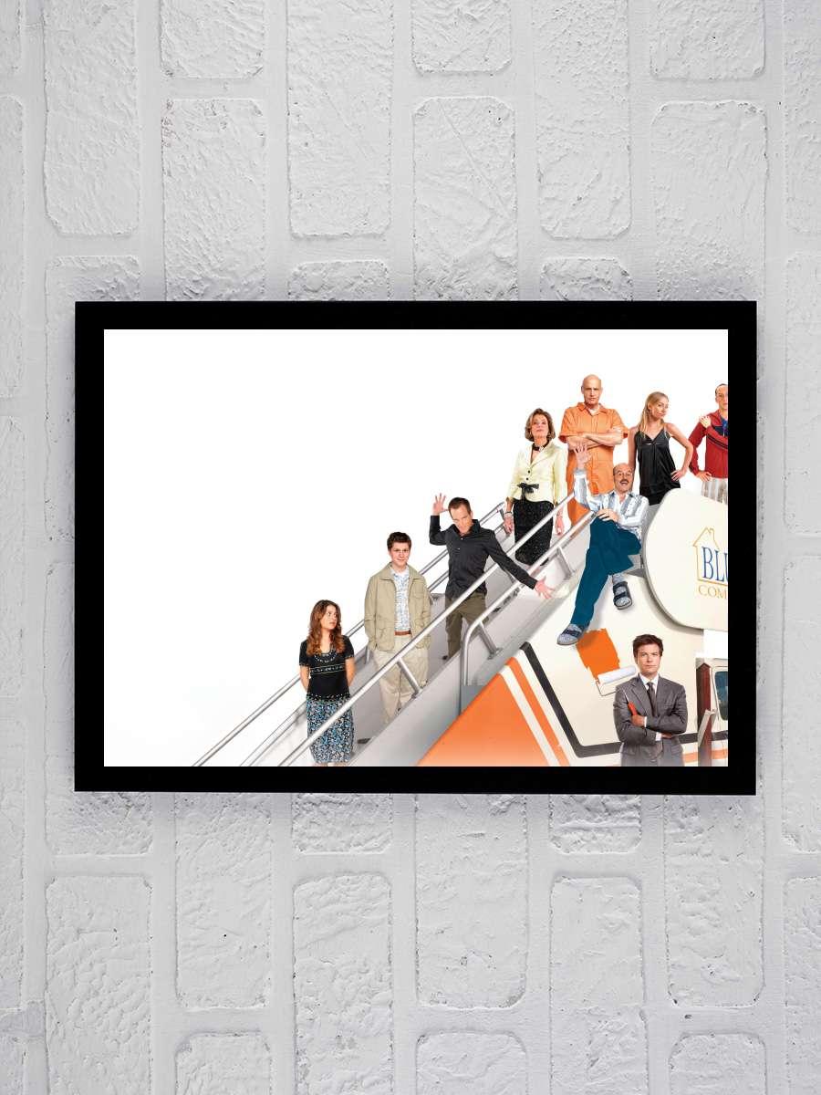 Arrested Development Dizi Tablo Siyah Çerçeveli Dizi Poster Duvar Tablo