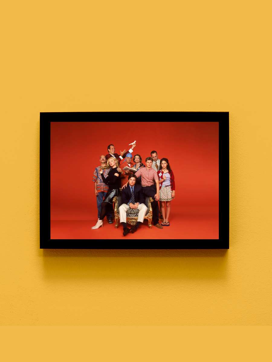 Arrested Development Dizi Tablo Siyah Çerçeveli Dizi Poster Duvar Tablo