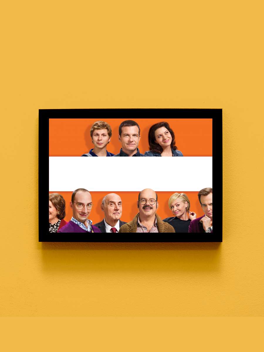 Arrested Development Dizi Tablo Siyah Çerçeveli Dizi Poster Duvar Tablo