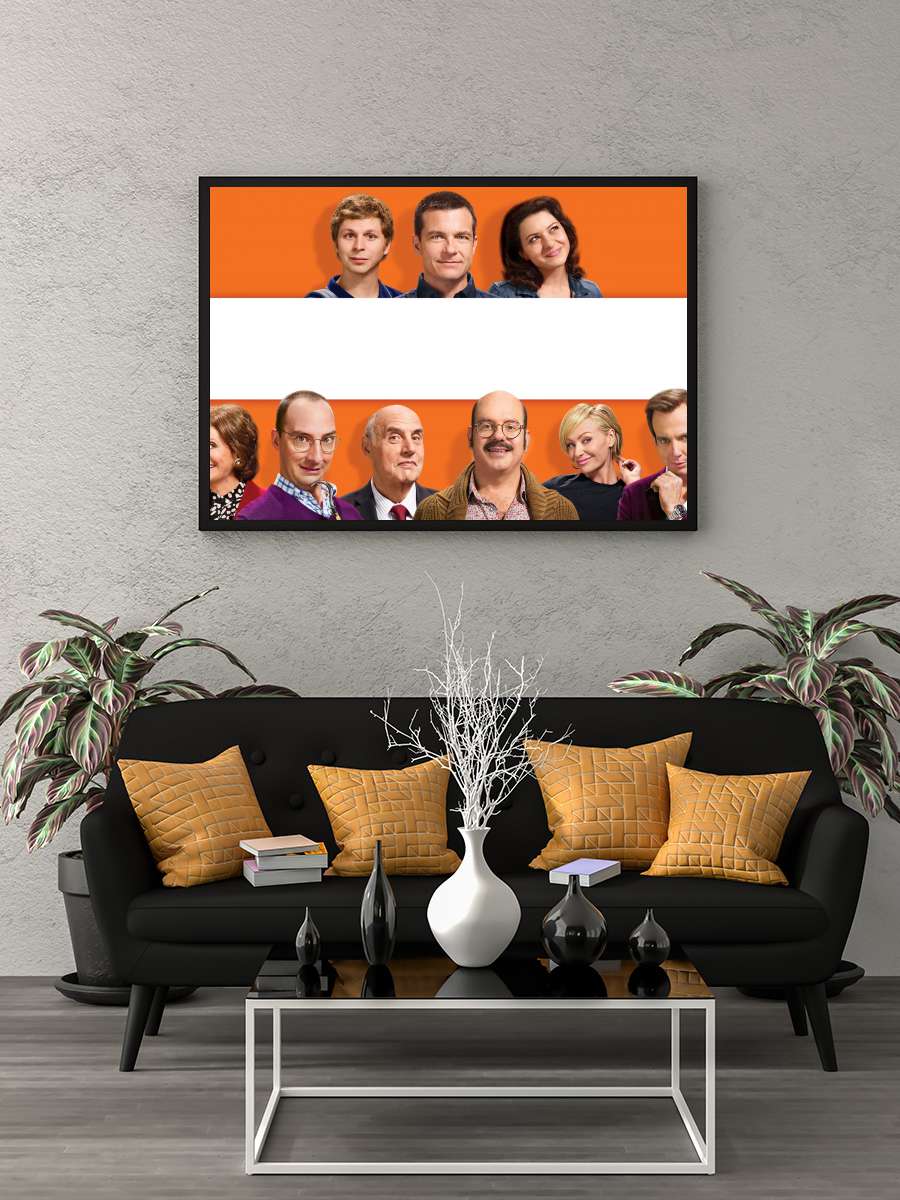 Arrested Development Dizi Tablo Siyah Çerçeveli Dizi Poster Duvar Tablo