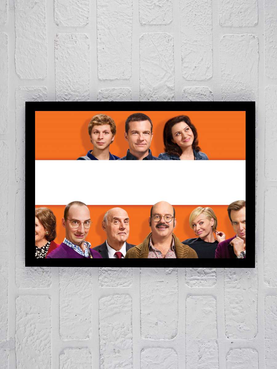 Arrested Development Dizi Tablo Siyah Çerçeveli Dizi Poster Duvar Tablo