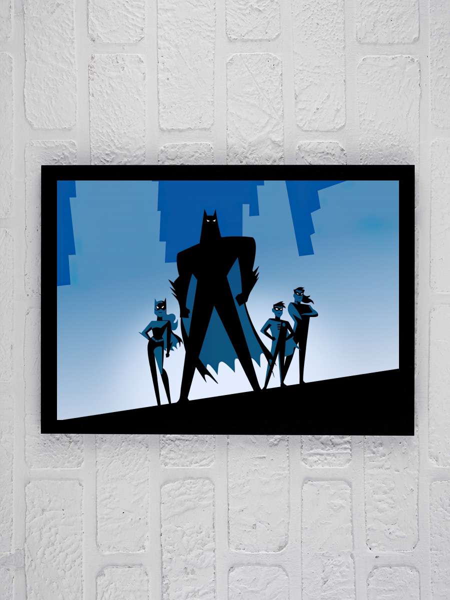 Batman'nın Yeni Maceraları - The New Batman Adventures Dizi Tablo Siyah Çerçeveli Dizi Poster Duvar Tablo