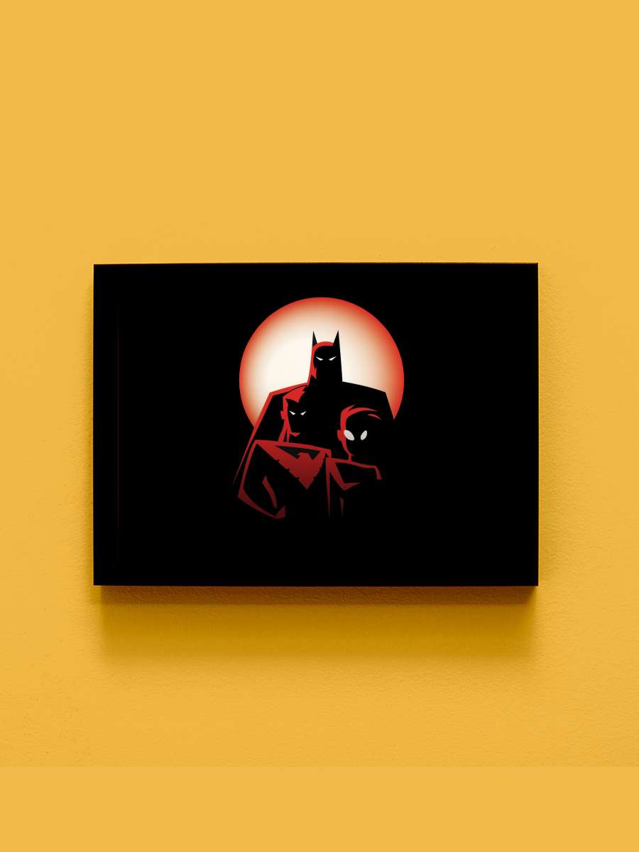 Batman'nın Yeni Maceraları - The New Batman Adventures Dizi Tablo Siyah Çerçeveli Dizi Poster Duvar Tablo