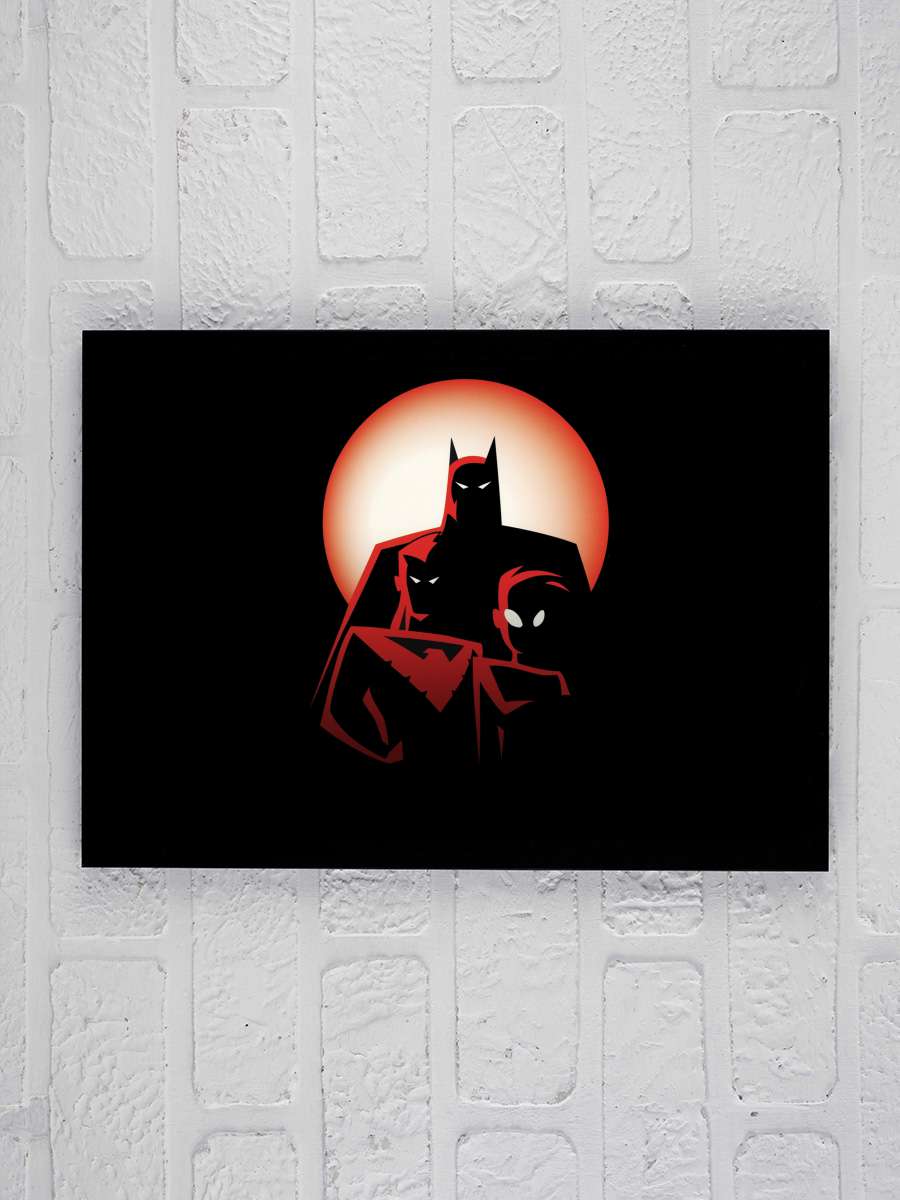 Batman'nın Yeni Maceraları - The New Batman Adventures Dizi Tablo Siyah Çerçeveli Dizi Poster Duvar Tablo