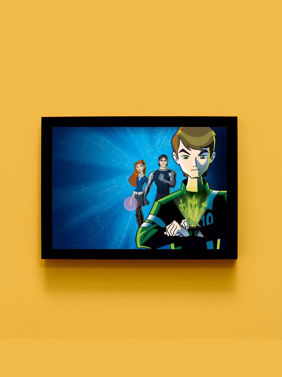 Ben 10: Alien Force Dizi Tablo Siyah Çerçeveli Dizi Poster Duvar Tablo