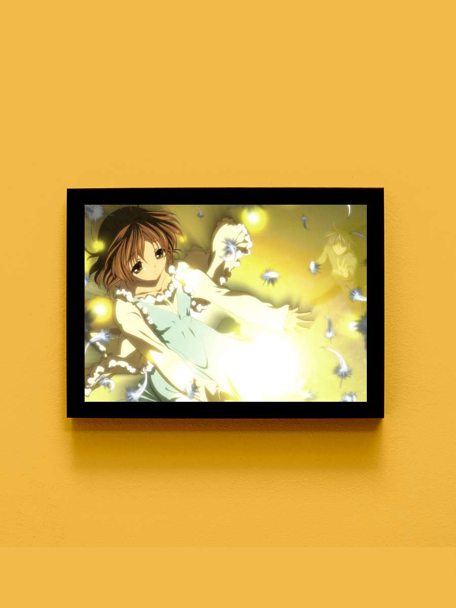 CLANNAD Dizi Tablo Siyah Çerçeveli Dizi Poster Duvar Tablo