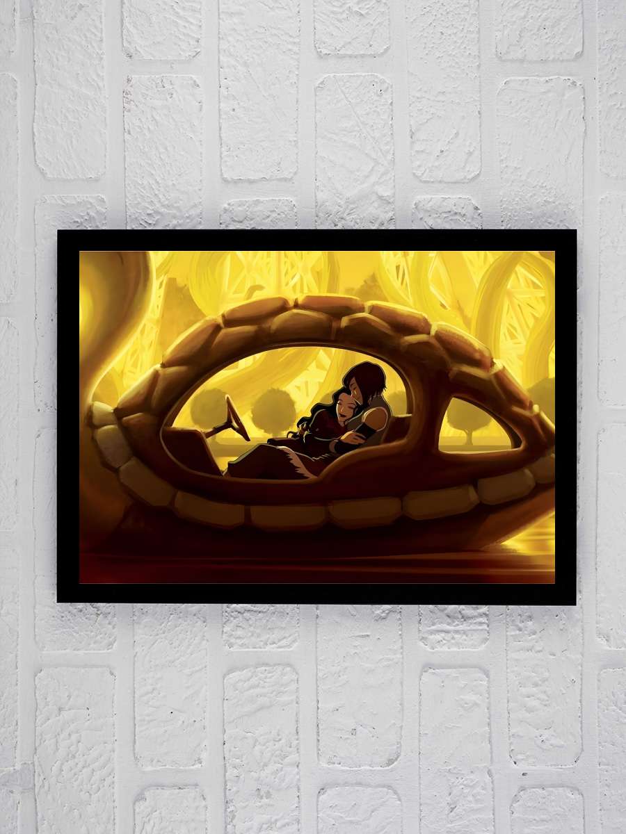 Avatar: The Legend of Korra - The Legend of Korra Dizi Tablo Siyah Çerçeveli Dizi Poster Duvar Tablo