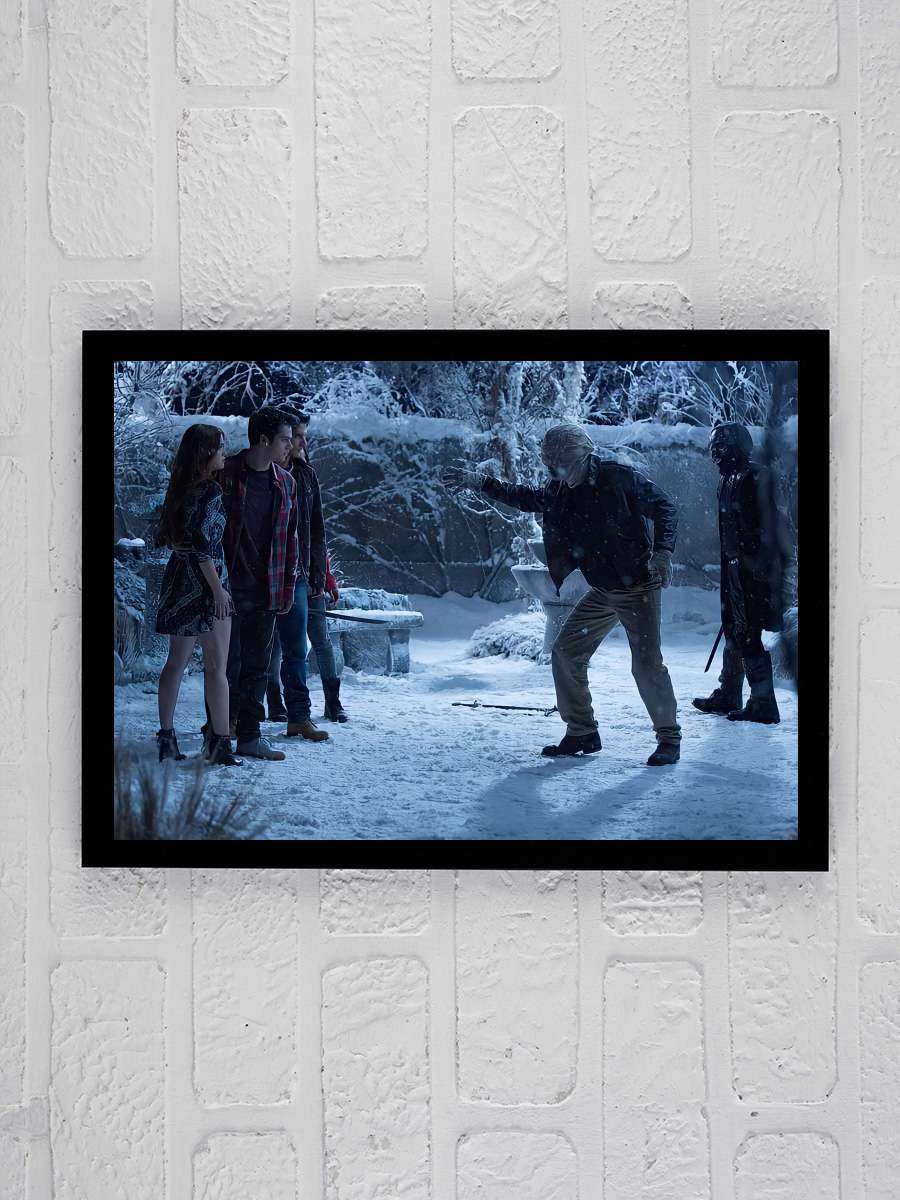 Teen Wolf Dizi Tablo Siyah Çerçeveli Dizi Poster Duvar Tablo