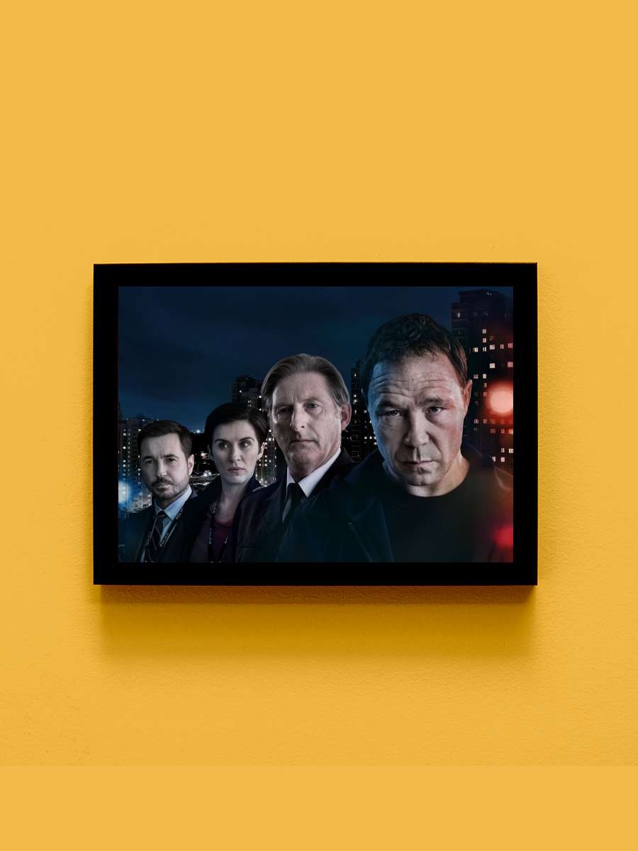 Line of Duty Dizi Tablo Siyah Çerçeveli Dizi Poster Duvar Tablo