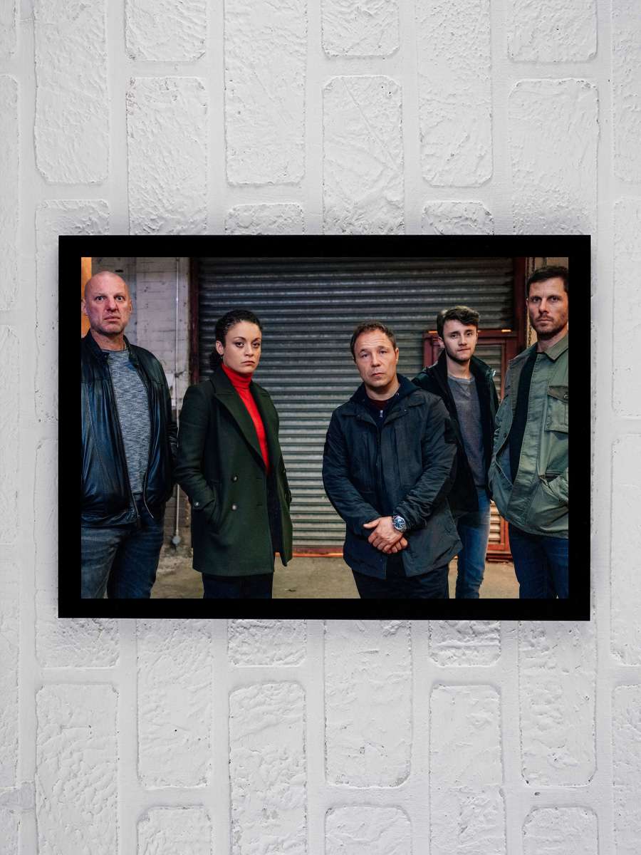 Line of Duty Dizi Tablo Siyah Çerçeveli Dizi Poster Duvar Tablo