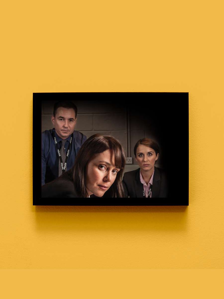 Line of Duty Dizi Tablo Siyah Çerçeveli Dizi Poster Duvar Tablo