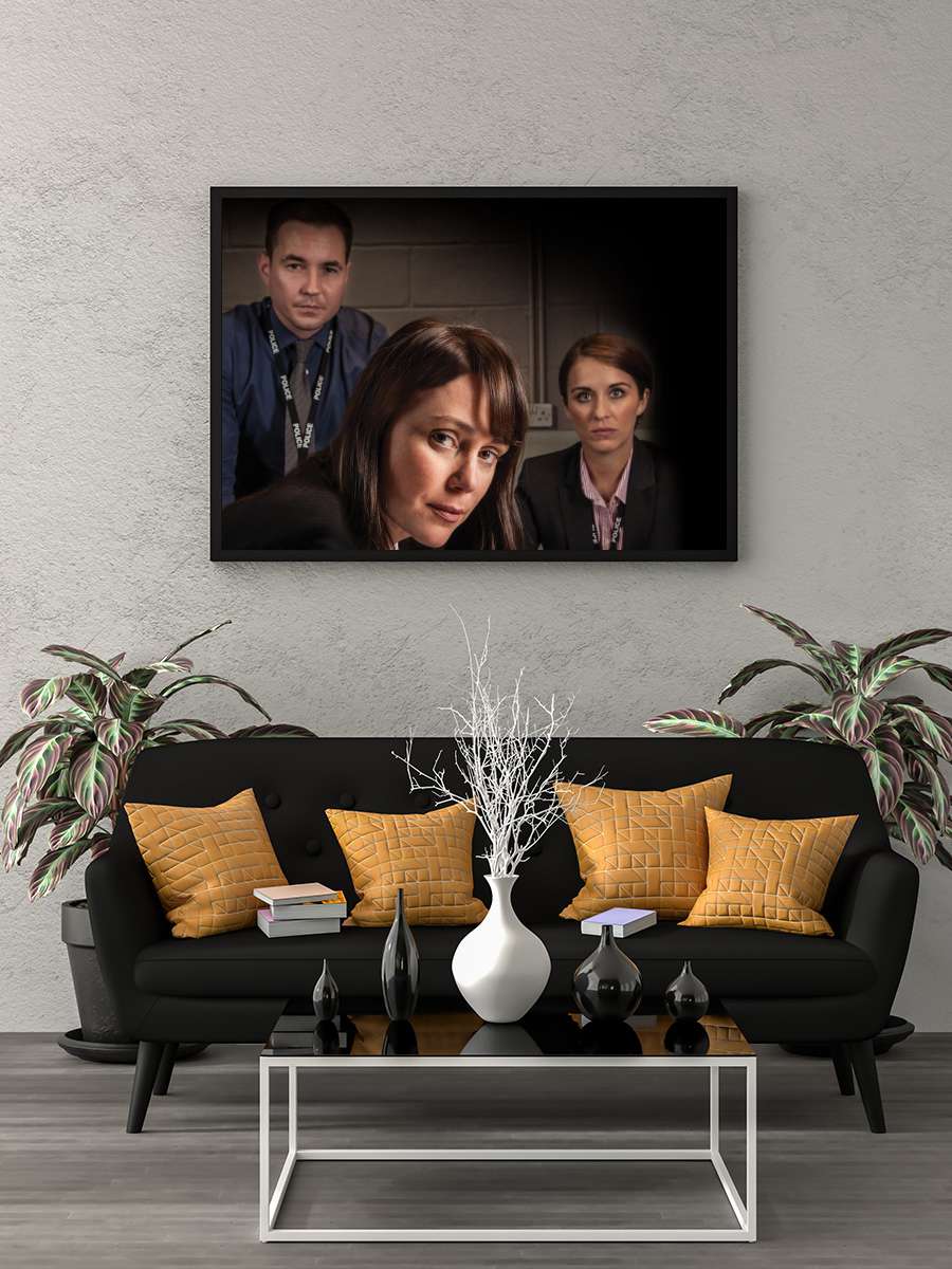 Line of Duty Dizi Tablo Siyah Çerçeveli Dizi Poster Duvar Tablo