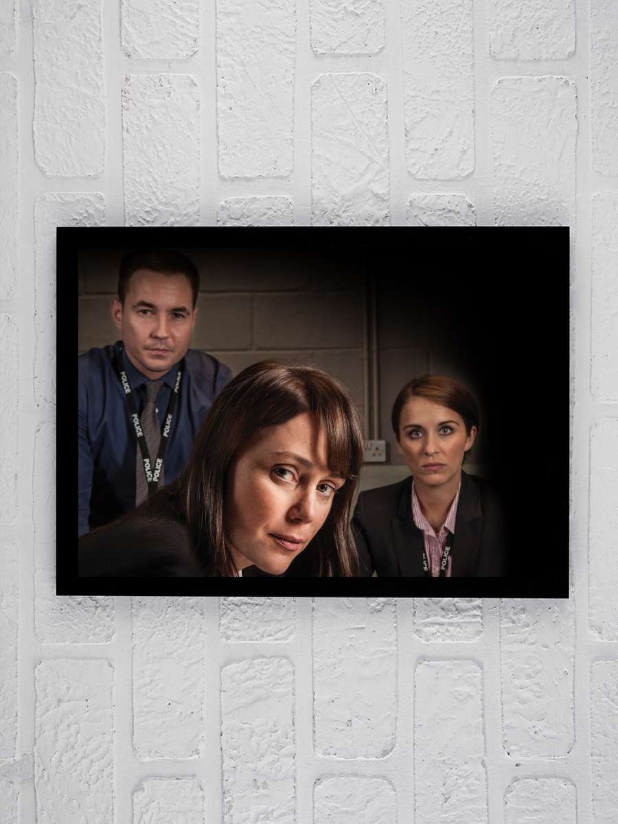 Line of Duty Dizi Tablo Siyah Çerçeveli Dizi Poster Duvar Tablo