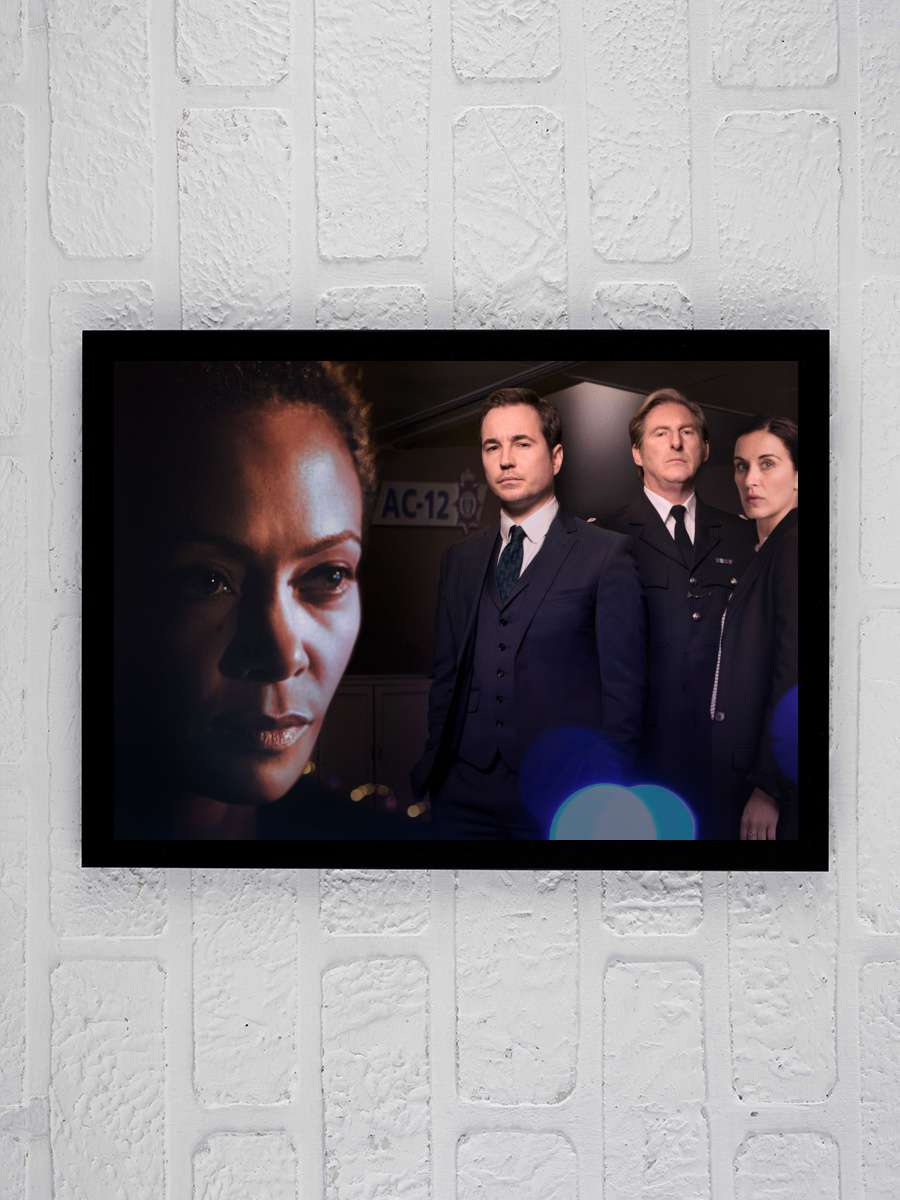 Line of Duty Dizi Tablo Siyah Çerçeveli Dizi Poster Duvar Tablo