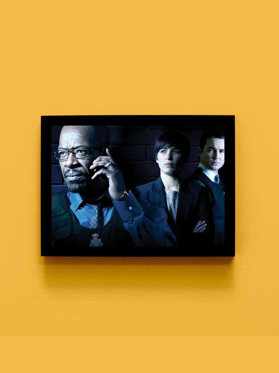 Line of Duty Dizi Tablo Siyah Çerçeveli Dizi Poster Duvar Tablo