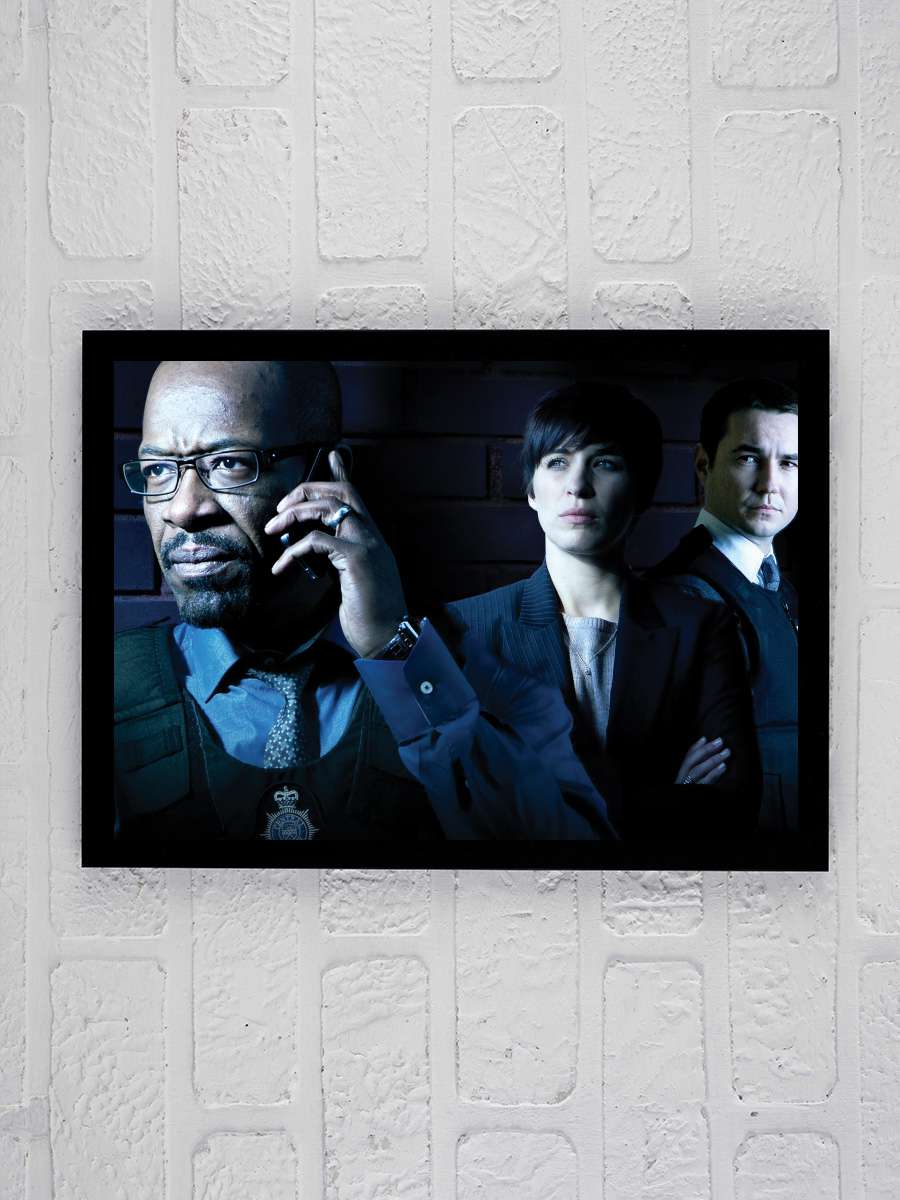 Line of Duty Dizi Tablo Siyah Çerçeveli Dizi Poster Duvar Tablo