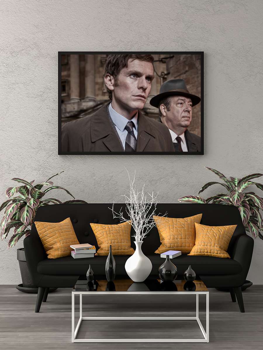 Kendini Arayış - Endeavour Dizi Tablo Siyah Çerçeveli Dizi Poster Duvar Tablo