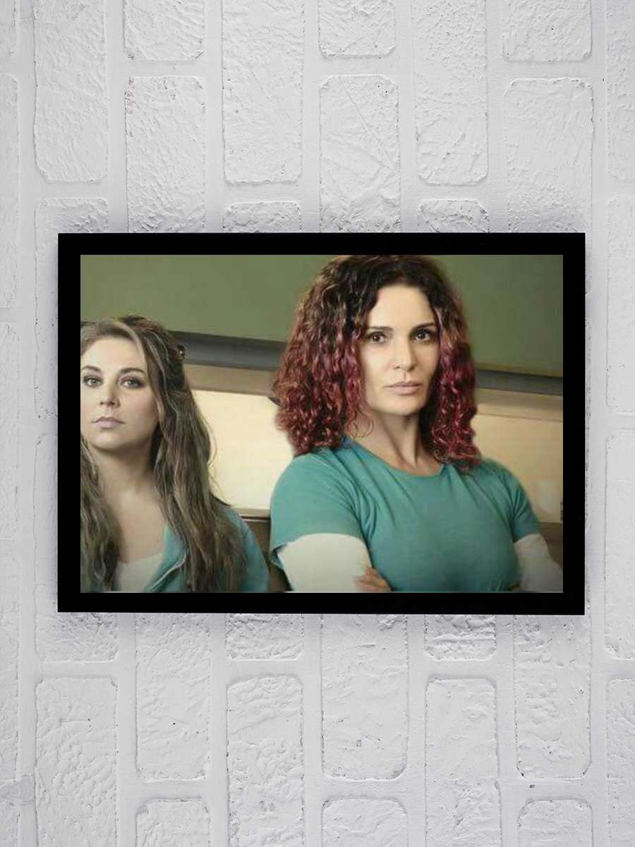 Wentworth Dizi Tablo Siyah Çerçeveli Dizi Poster Duvar Tablo