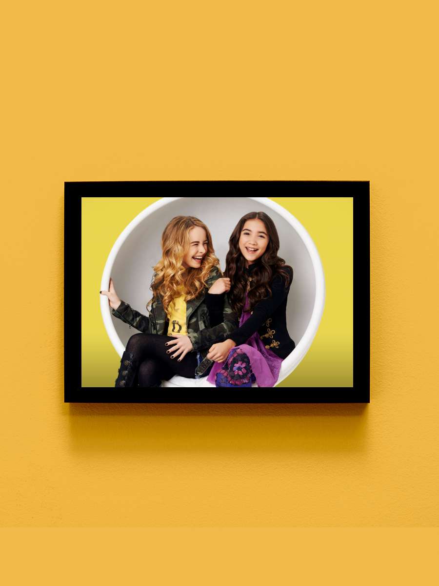 Girl Meets World Dizi Tablo Siyah Çerçeveli Dizi Poster Duvar Tablo