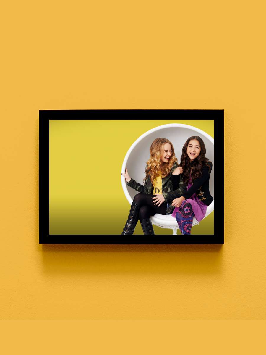 Girl Meets World Dizi Tablo Siyah Çerçeveli Dizi Poster Duvar Tablo