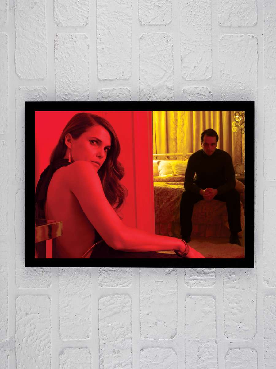 The Americans Dizi Tablo Siyah Çerçeveli Dizi Poster Duvar Tablo