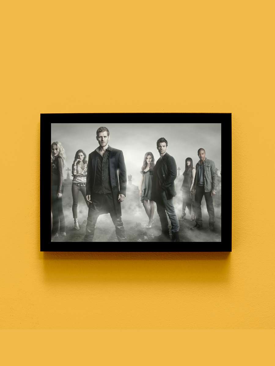 The Originals Dizi Tablo Siyah Çerçeveli Dizi Poster Duvar Tablo