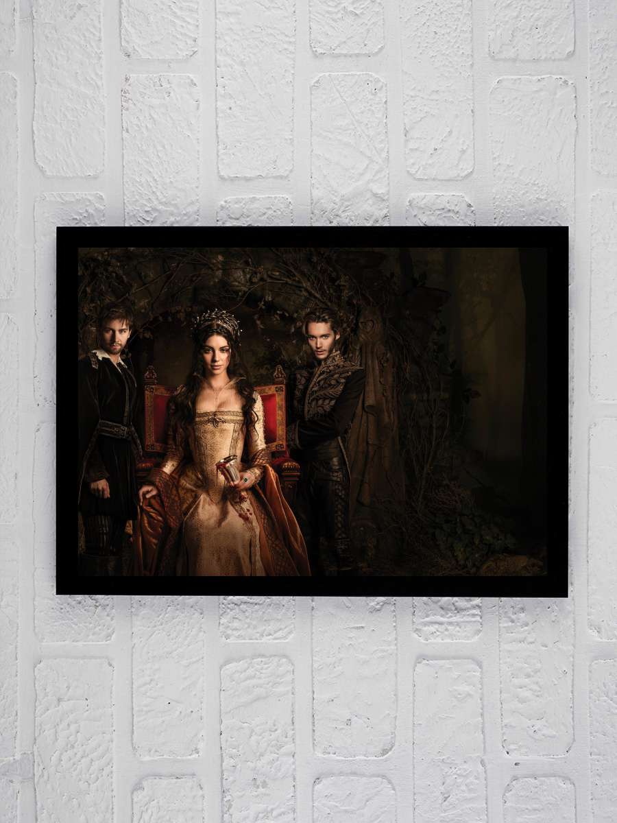 Reign Dizi Tablo Siyah Çerçeveli Dizi Poster Duvar Tablo