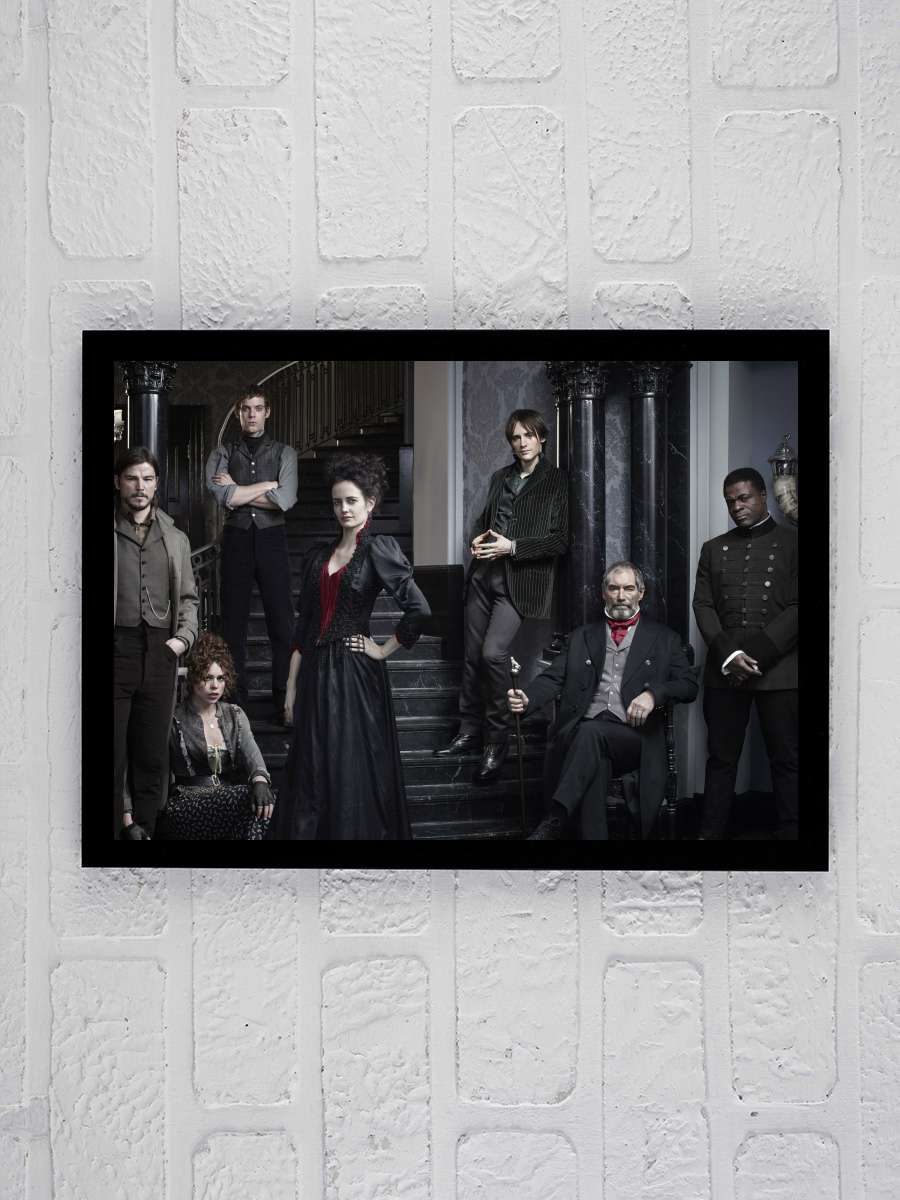 Penny Dreadful Dizi Tablo Siyah Çerçeveli Dizi Poster Duvar Tablo