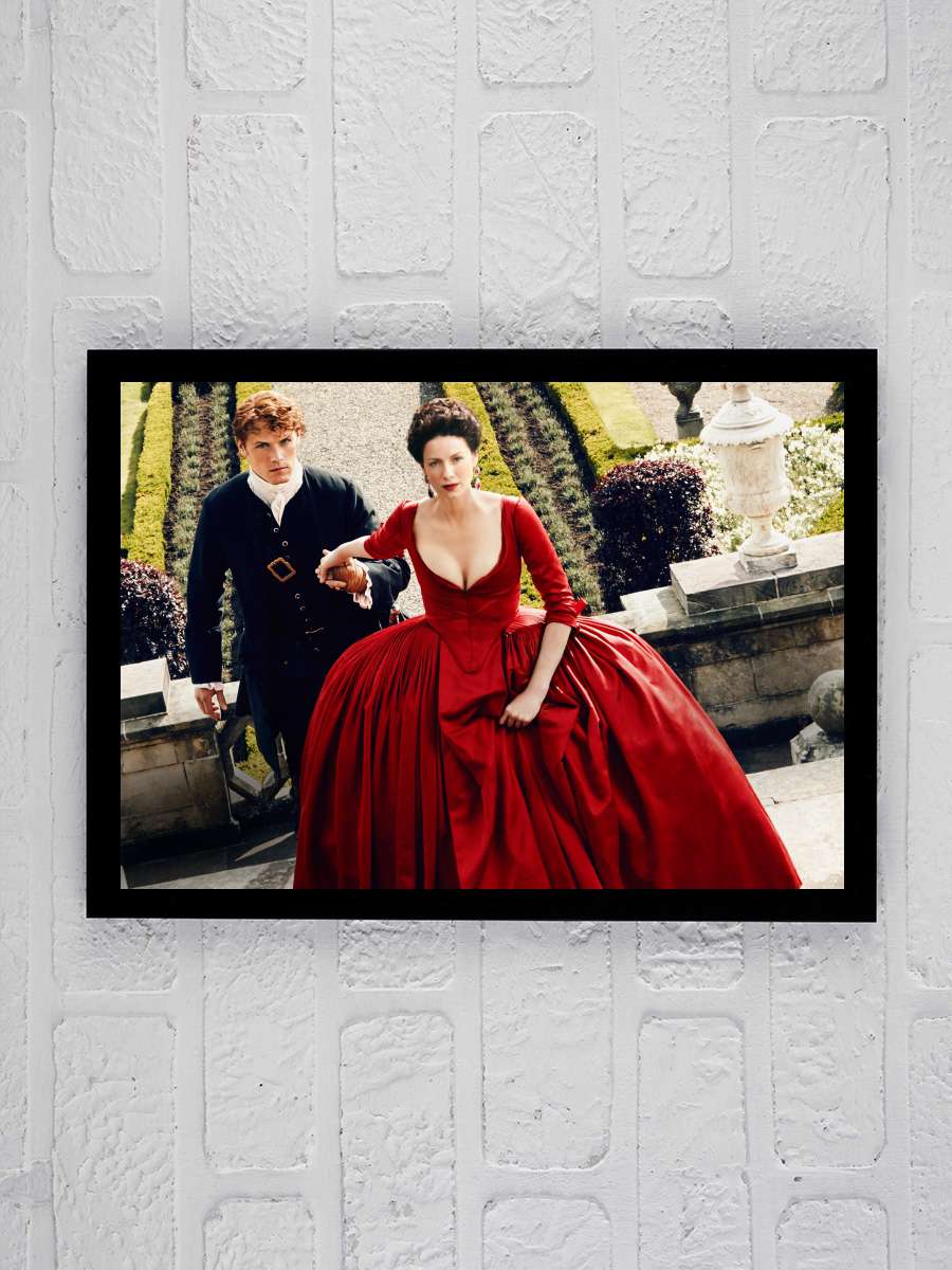 Outlander Dizi Tablo Siyah Çerçeveli Dizi Poster Duvar Tablo