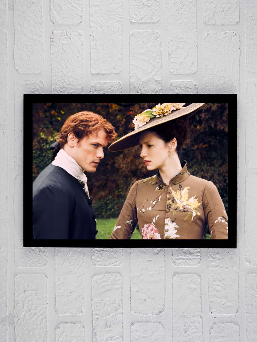 Outlander Dizi Tablo Siyah Çerçeveli Dizi Poster Duvar Tablo