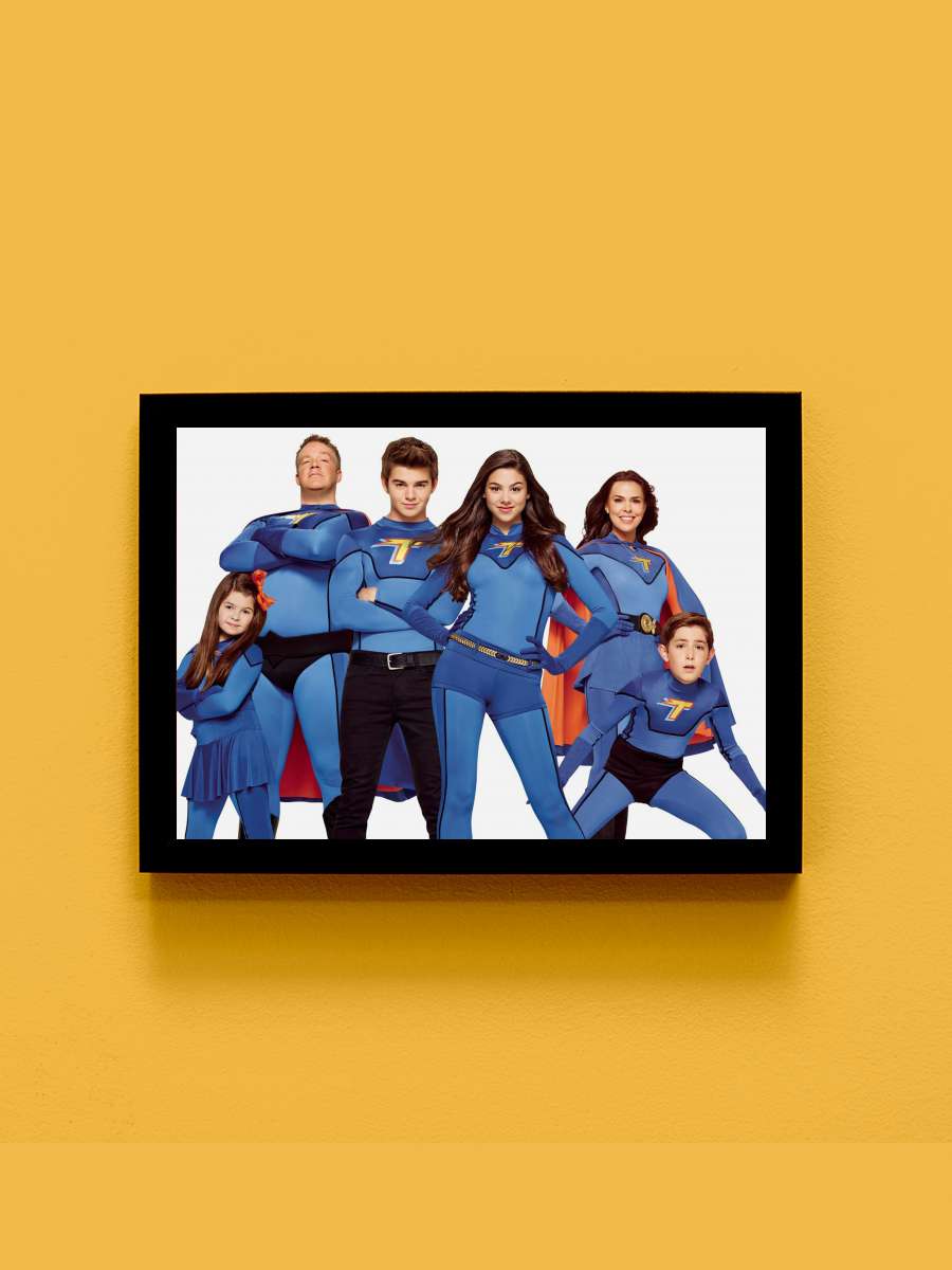 The Thundermans Dizi Tablo Siyah Çerçeveli Dizi Poster Duvar Tablo