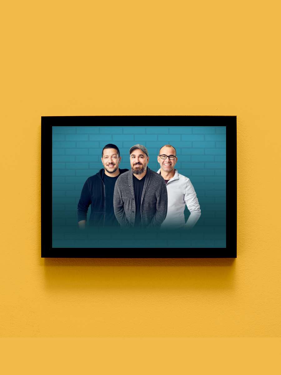 Impractical Jokers Dizi Tablo Siyah Çerçeveli Dizi Poster Duvar Tablo