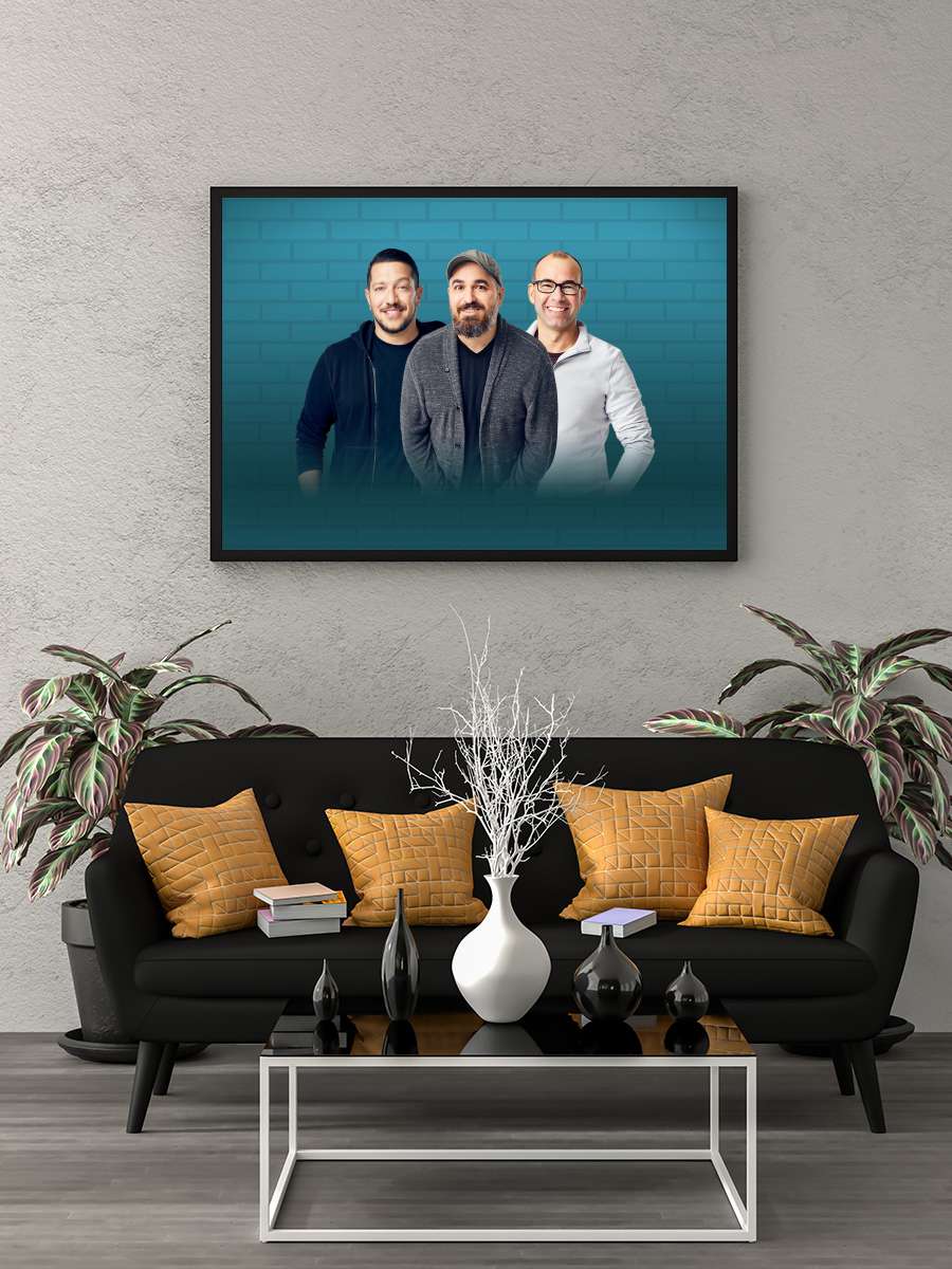 Impractical Jokers Dizi Tablo Siyah Çerçeveli Dizi Poster Duvar Tablo