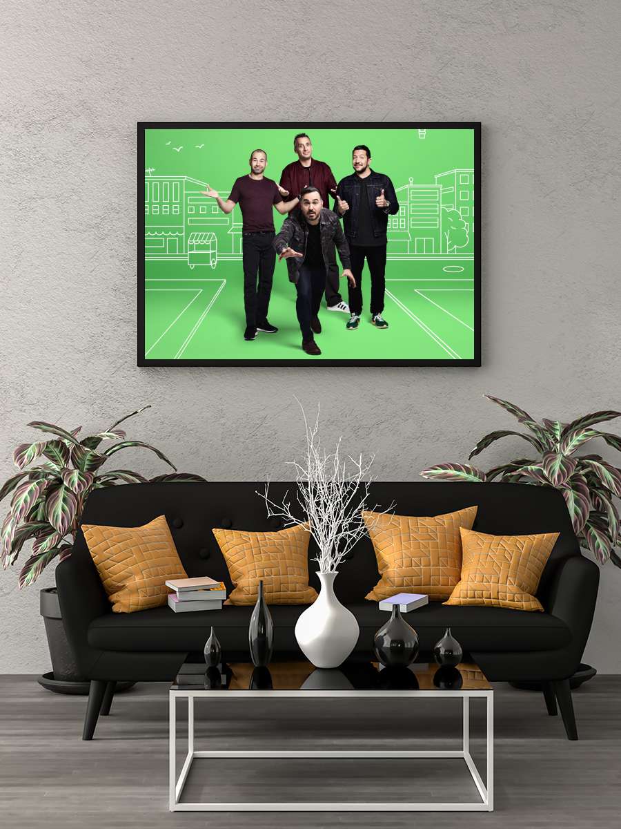 Impractical Jokers Dizi Tablo Siyah Çerçeveli Dizi Poster Duvar Tablo