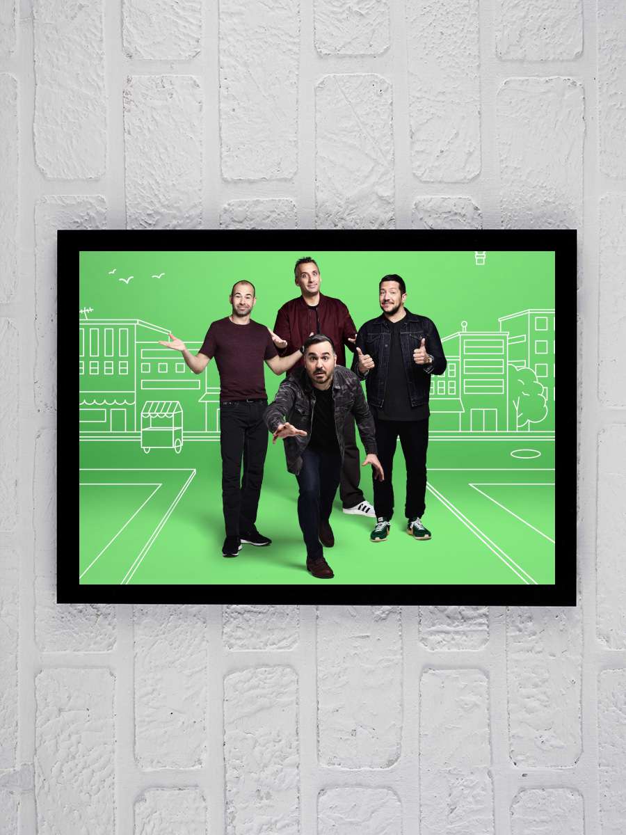 Impractical Jokers Dizi Tablo Siyah Çerçeveli Dizi Poster Duvar Tablo