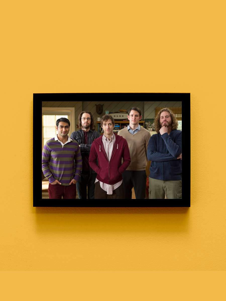 Silicon Valley Dizi Tablo Siyah Çerçeveli Dizi Poster Duvar Tablo