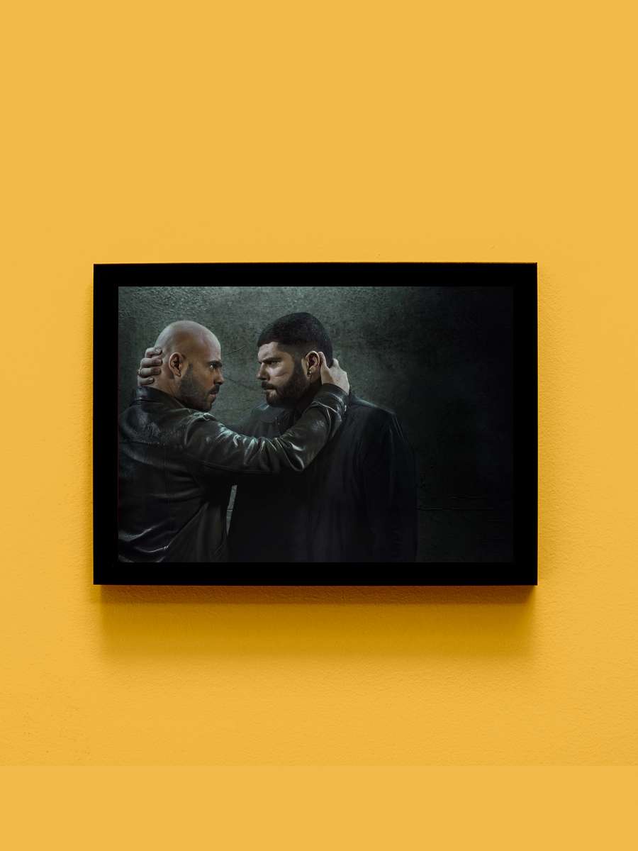 Gomorra - La serie Dizi Tablo Siyah Çerçeveli Dizi Poster Duvar Tablo