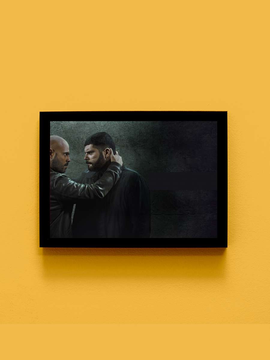 Gomorra - La serie Dizi Tablo Siyah Çerçeveli Dizi Poster Duvar Tablo