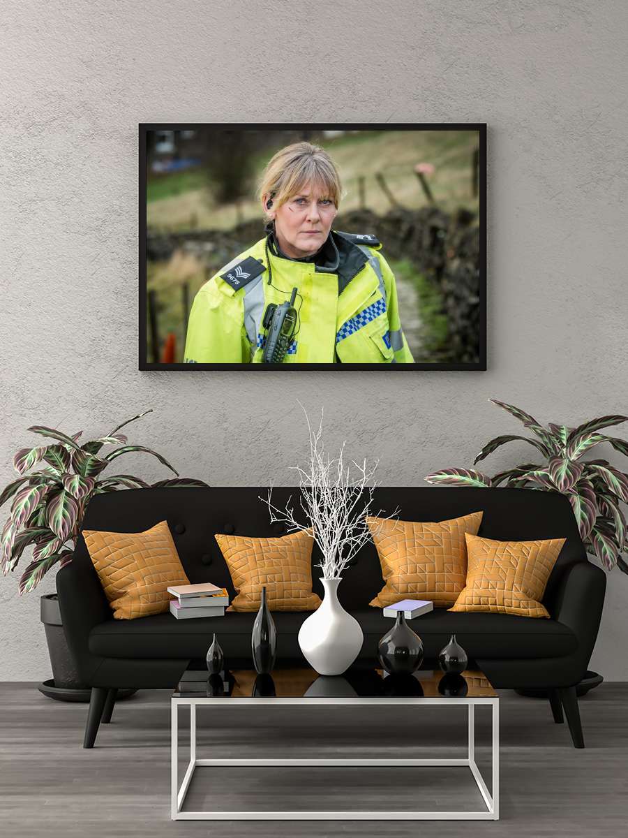 Happy Valley Dizi Tablo Siyah Çerçeveli Dizi Poster Duvar Tablo