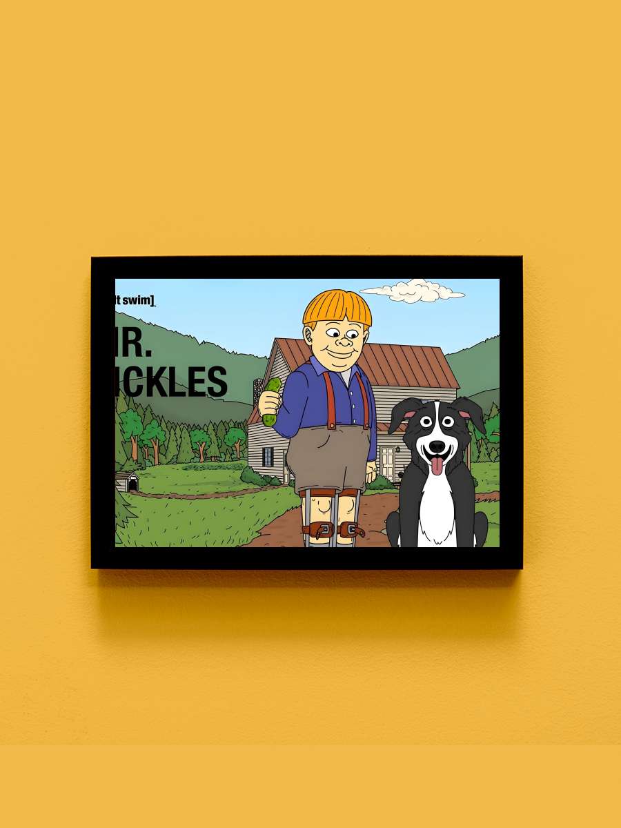 Mr. Pickles Dizi Tablo Siyah Çerçeveli Dizi Poster Duvar Tablo