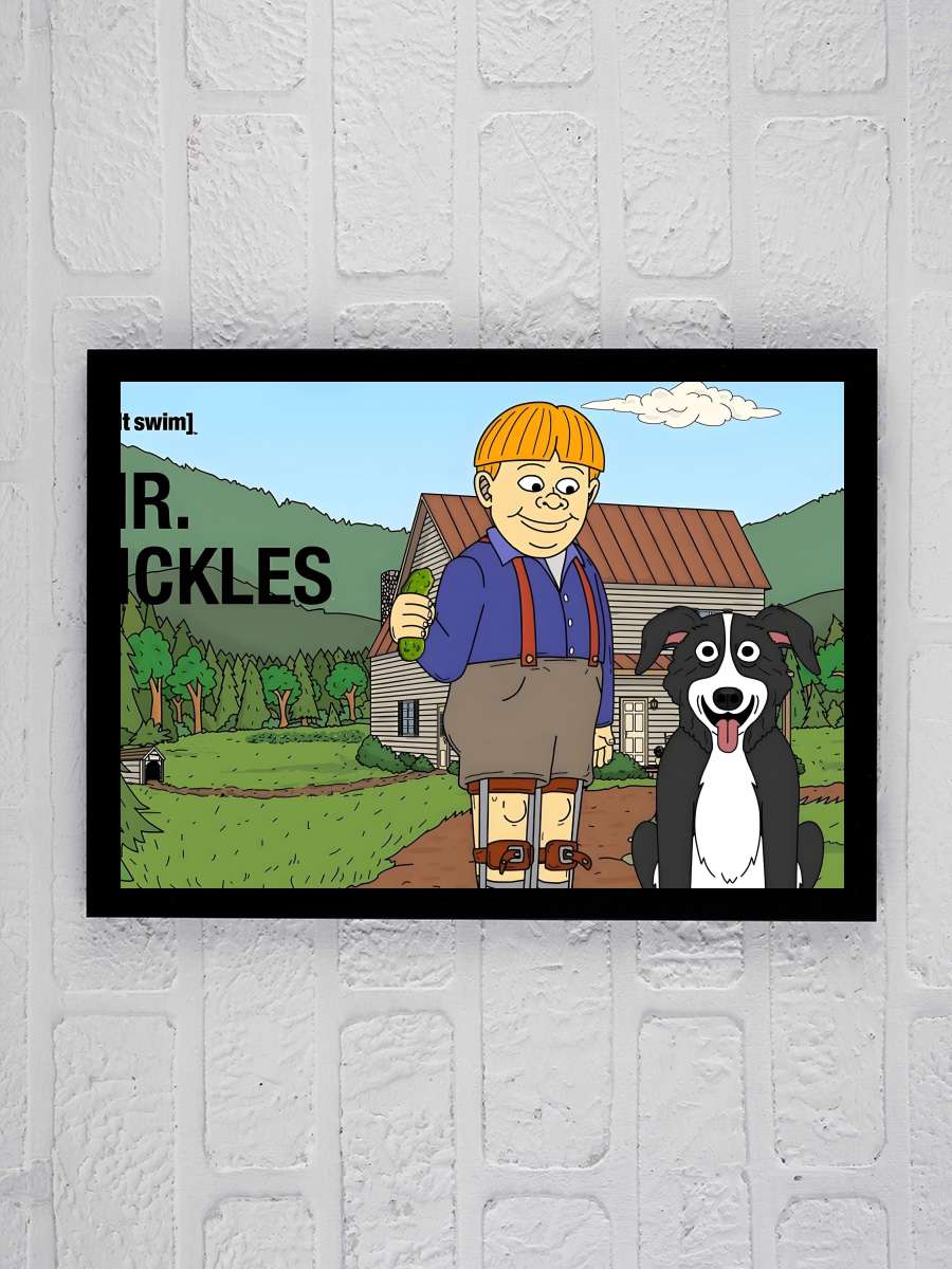 Mr. Pickles Dizi Tablo Siyah Çerçeveli Dizi Poster Duvar Tablo