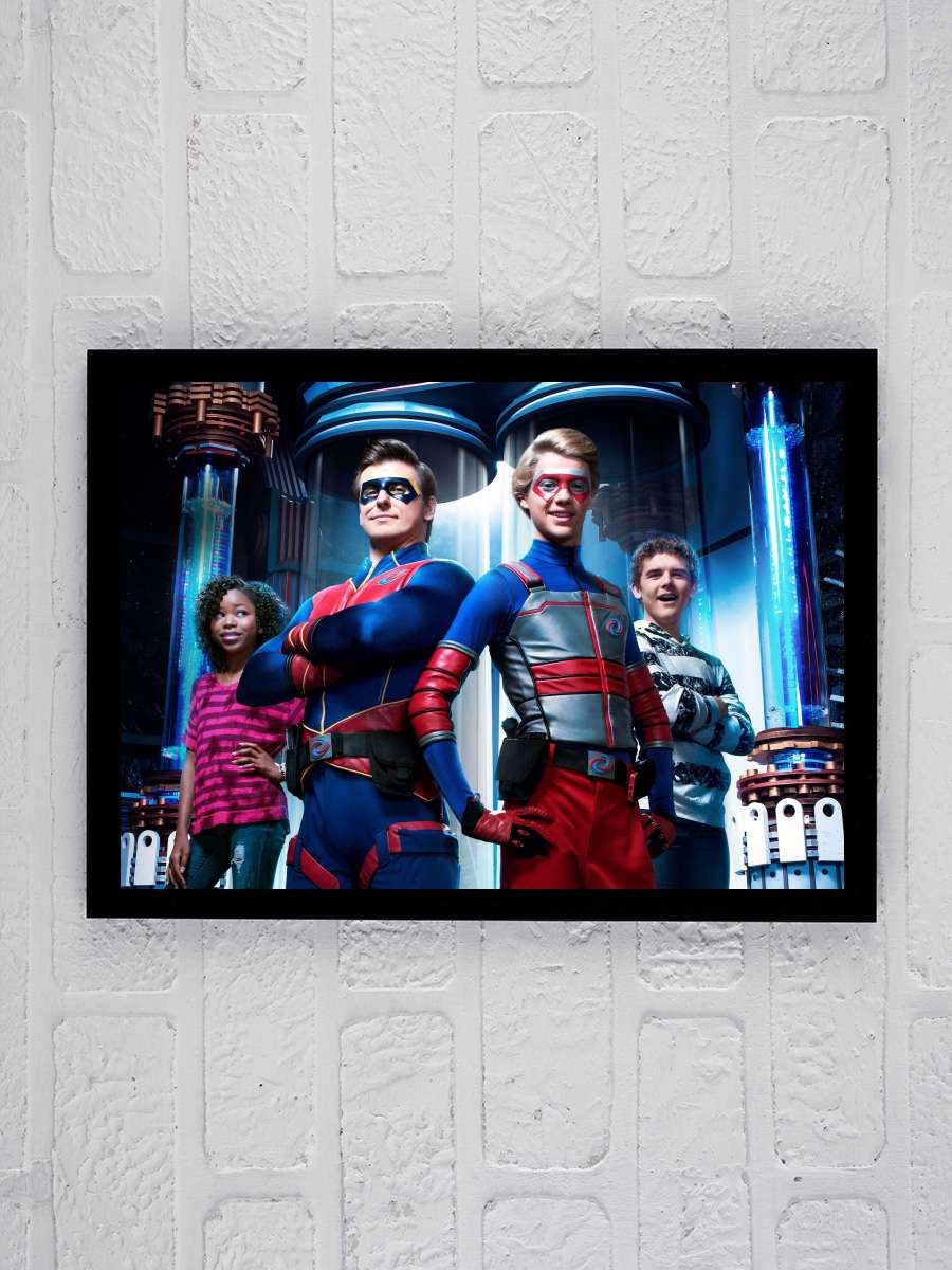 Henry Danger Dizi Tablo Siyah Çerçeveli Dizi Poster Duvar Tablo