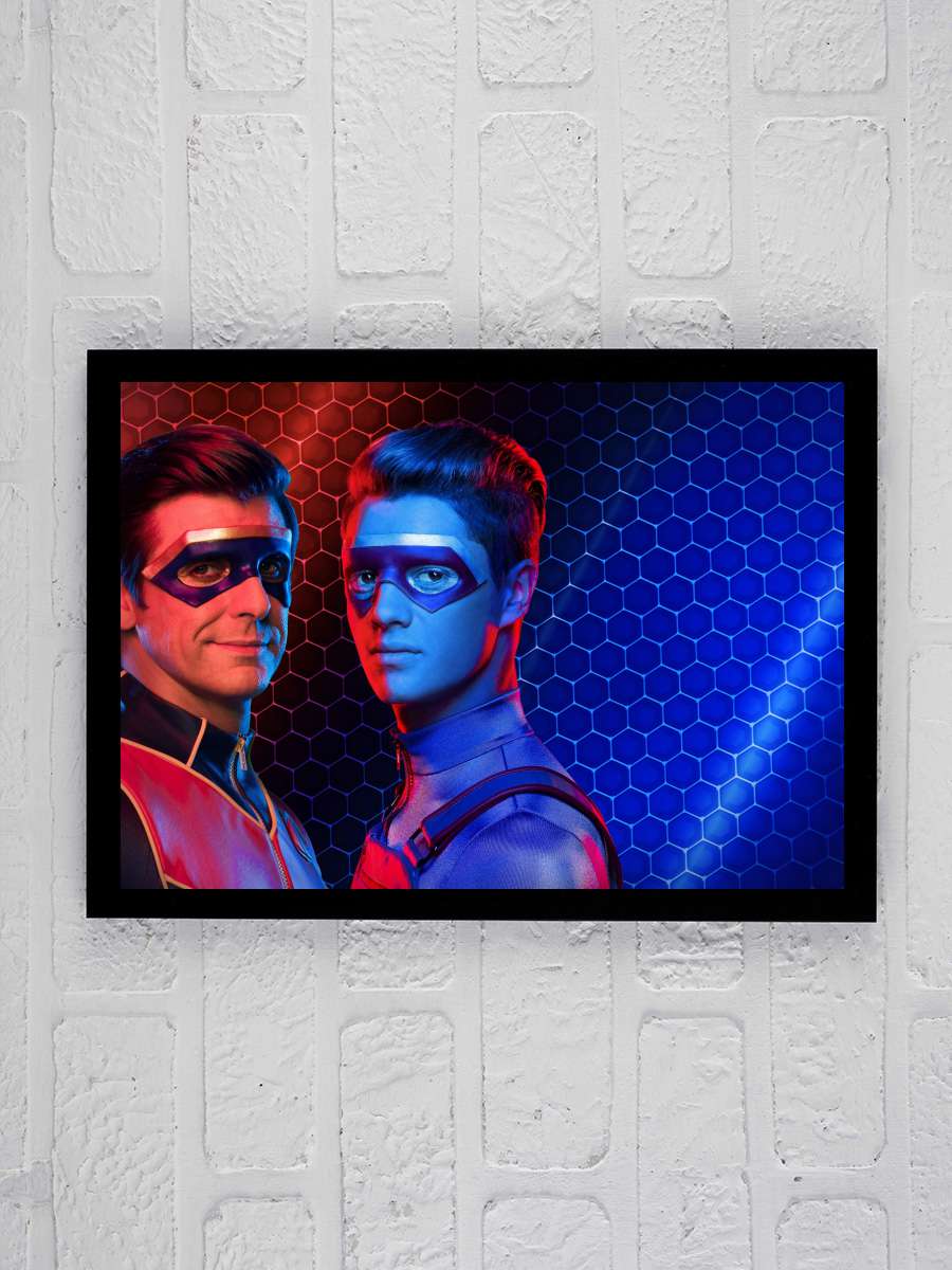 Henry Danger Dizi Tablo Siyah Çerçeveli Dizi Poster Duvar Tablo