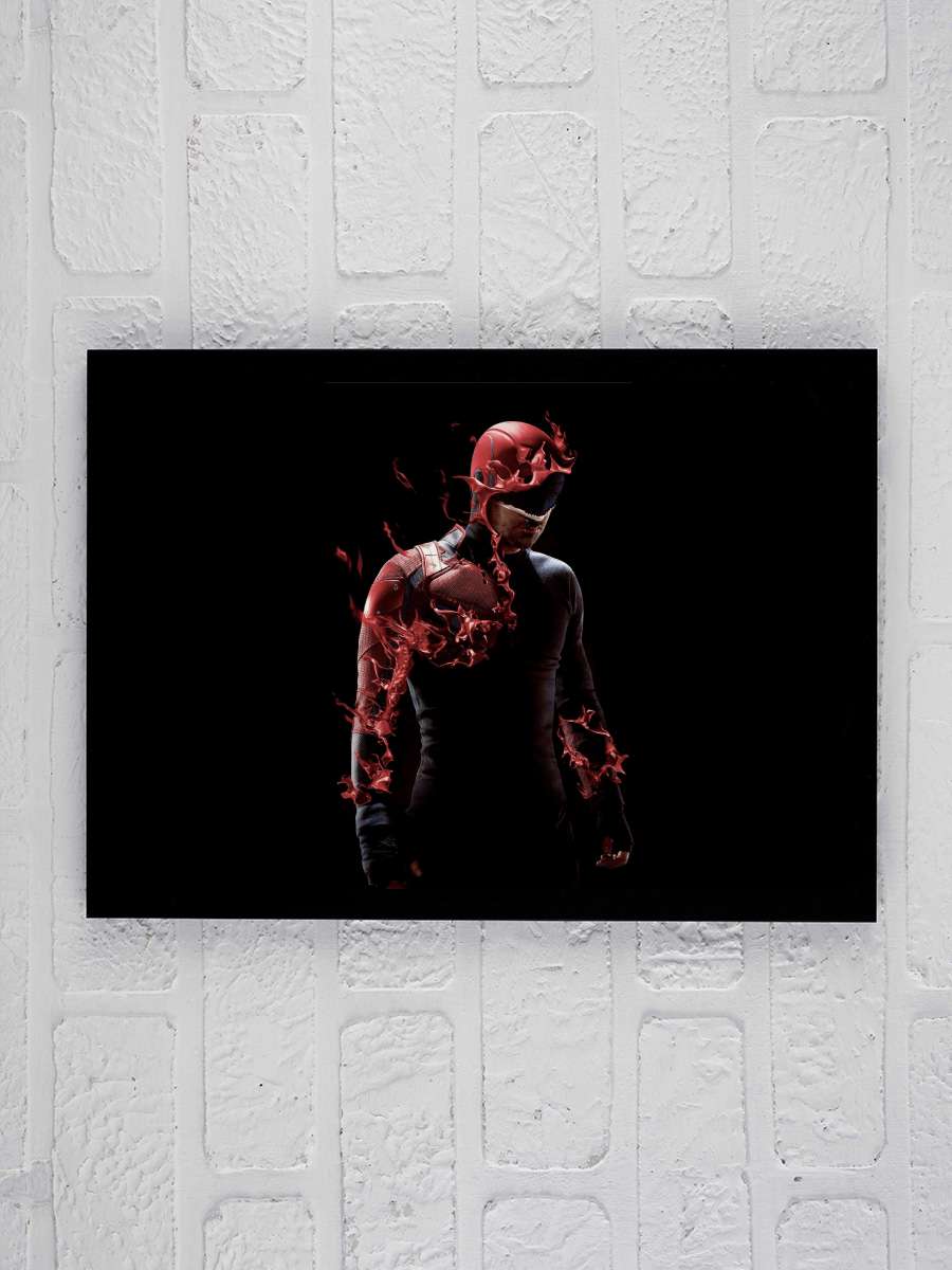 Marvel's Daredevil Dizi Tablo Siyah Çerçeveli Dizi Poster Duvar Tablo