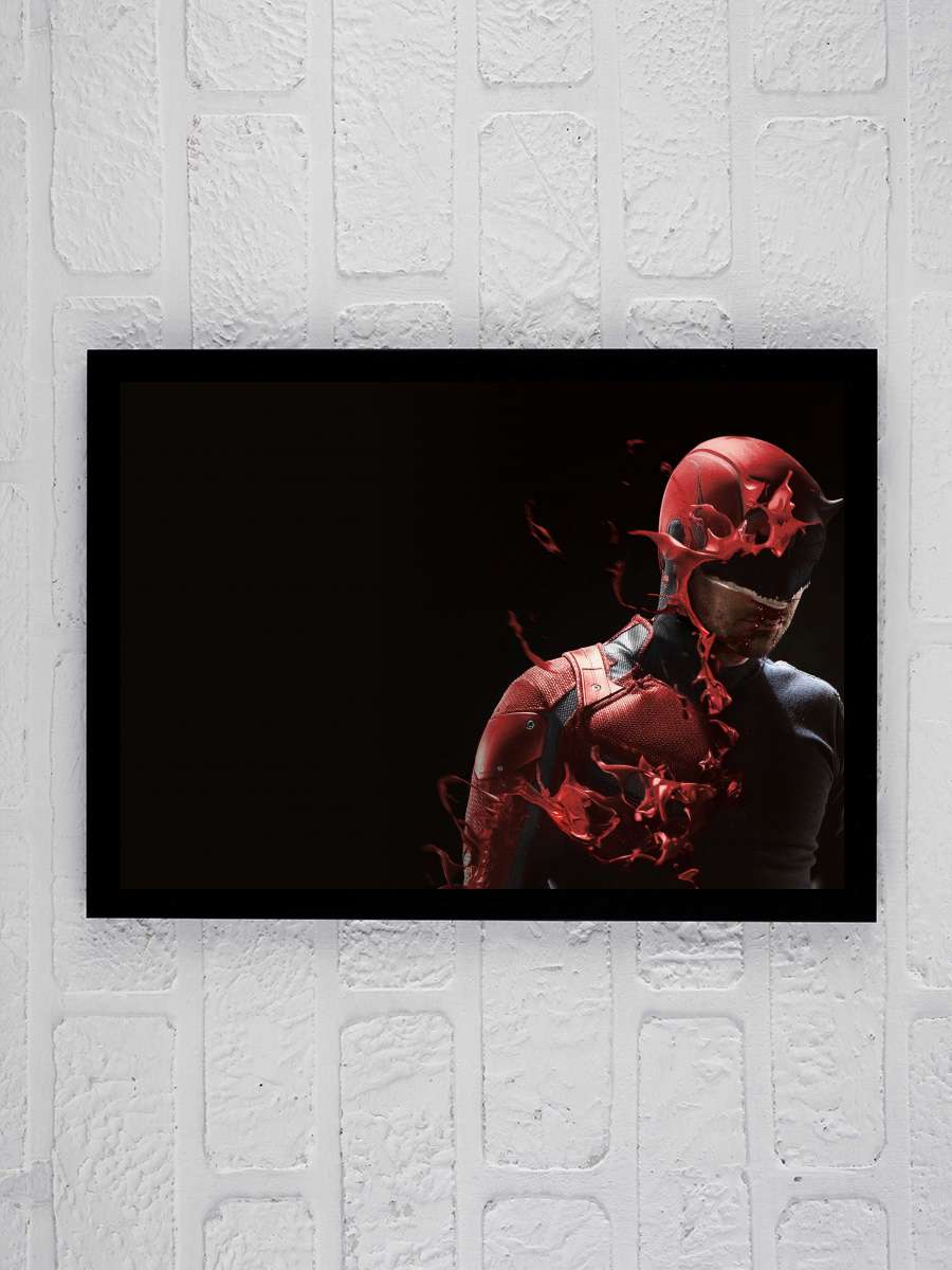 Marvel's Daredevil Dizi Tablo Siyah Çerçeveli Dizi Poster Duvar Tablo